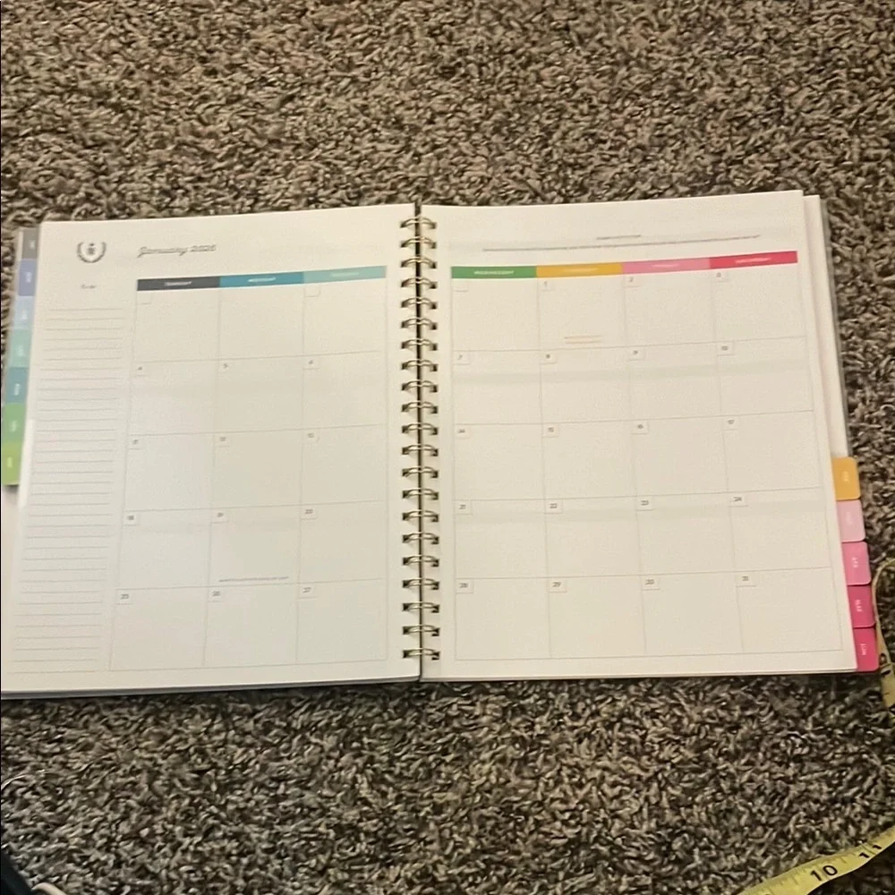 Simplified Planner - Floral Design